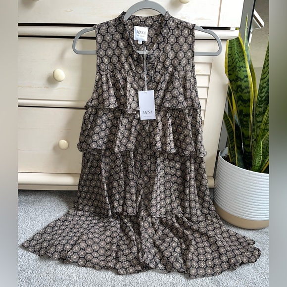 NWT MISA LOS ANGELES Emogene Dress XS - Picture 3 of 5